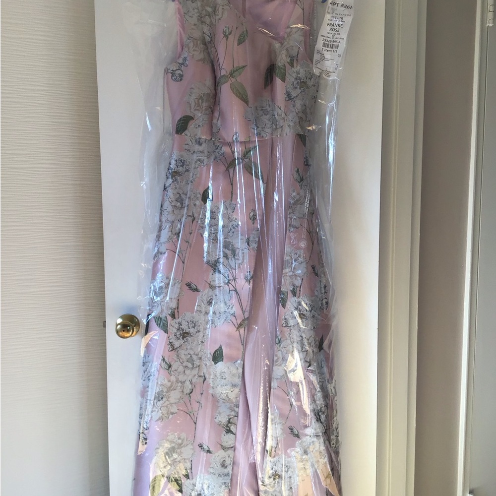 Kay Unger Walk-thru Jumpsuit/Gown - WORN ONCE!  Stunning! - Picture 14 of 16